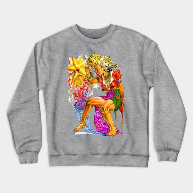 Music Incarnate Crewneck Sweatshirt by Shachamrr